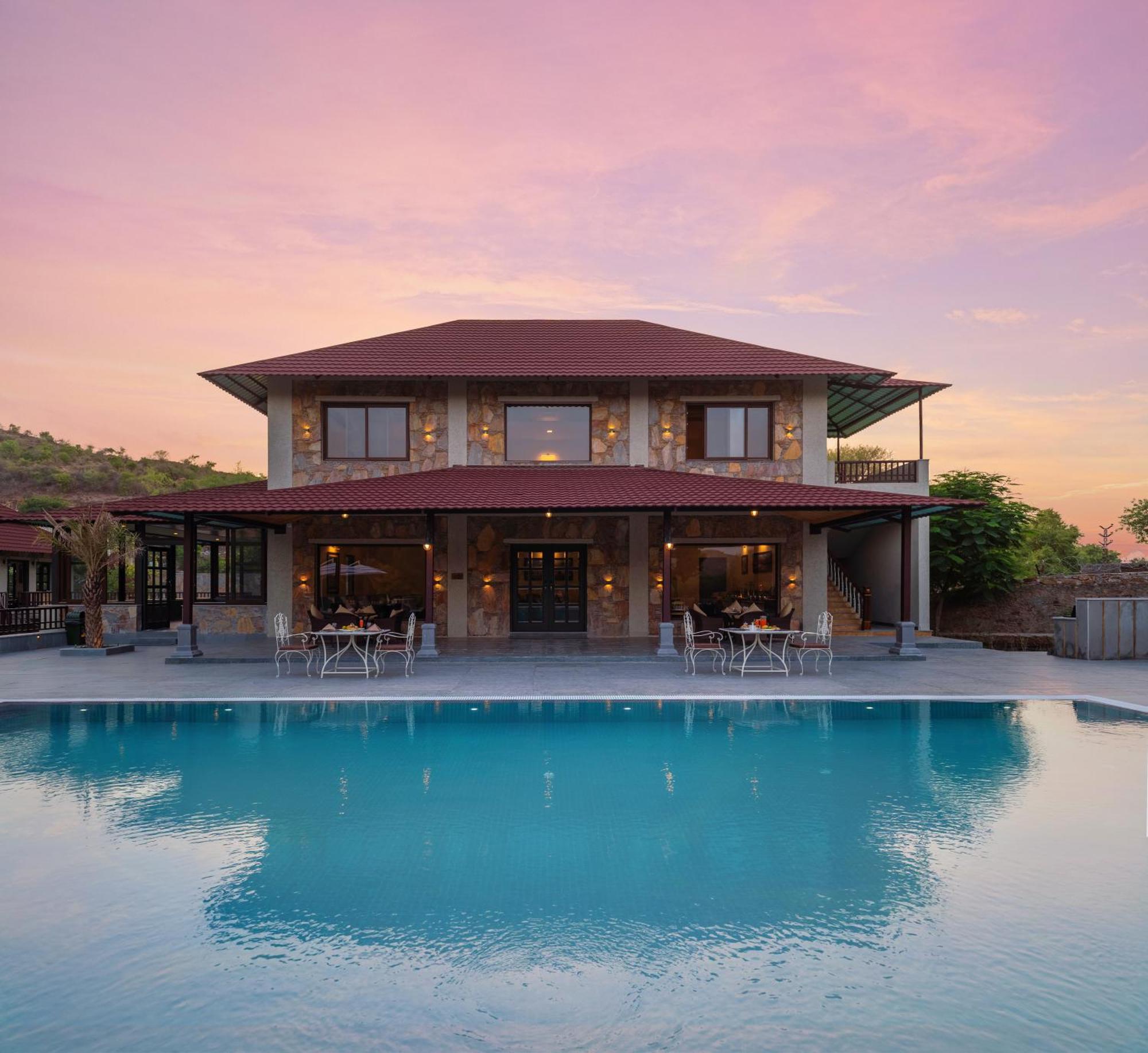 Sarasiruham Resort - Private Pool Villa In Udaipur Luaran gambar